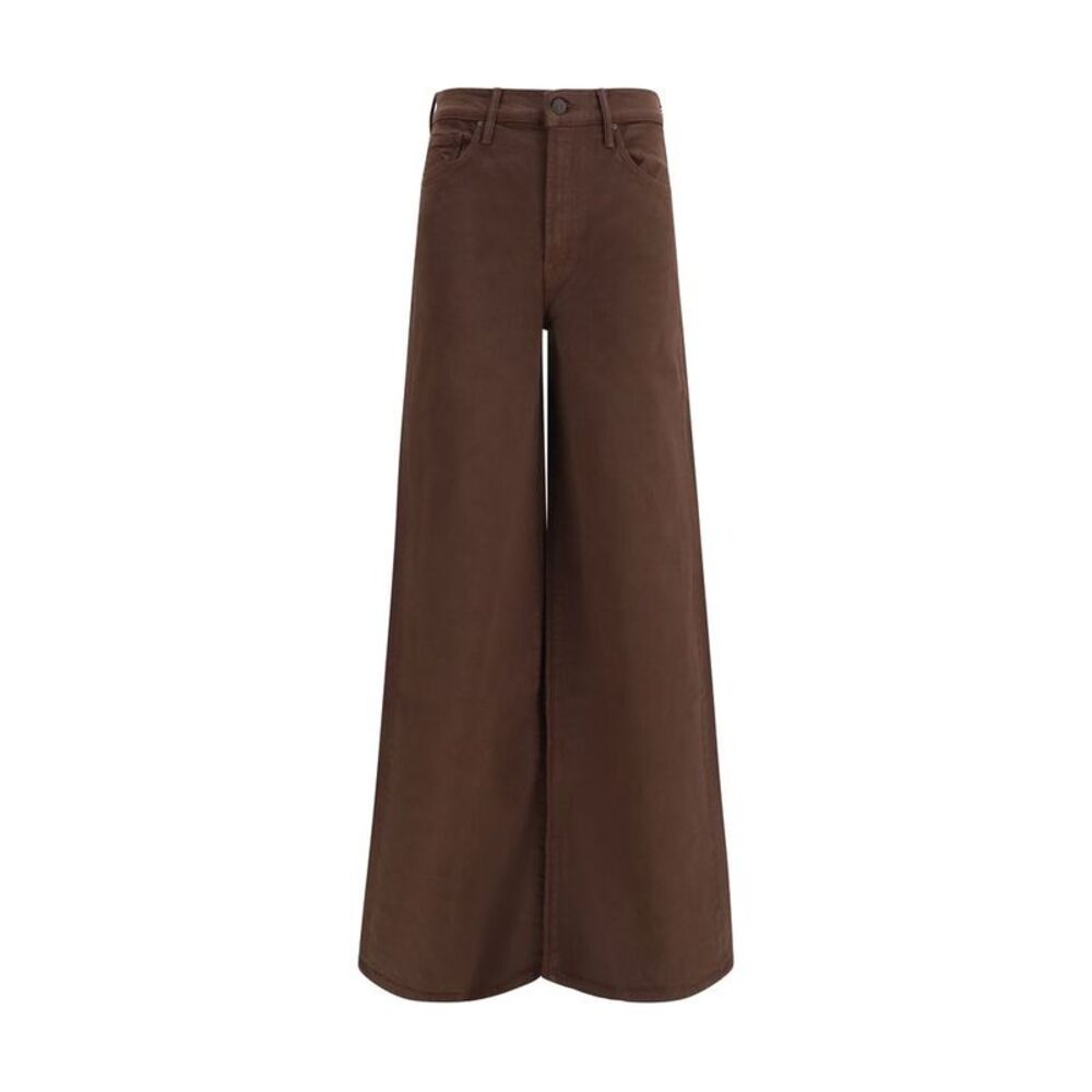 Mother Denim Brown Cotton Jeans Women's Denim